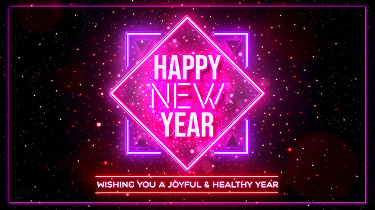 Happy New Year: Title Graphics