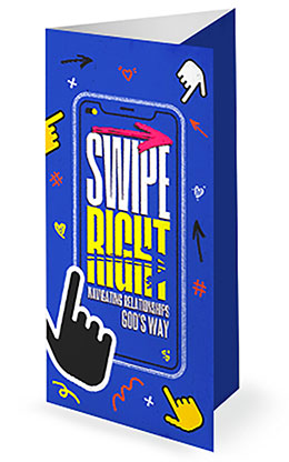 Swipe Right: Trifold Bulletin Cover
