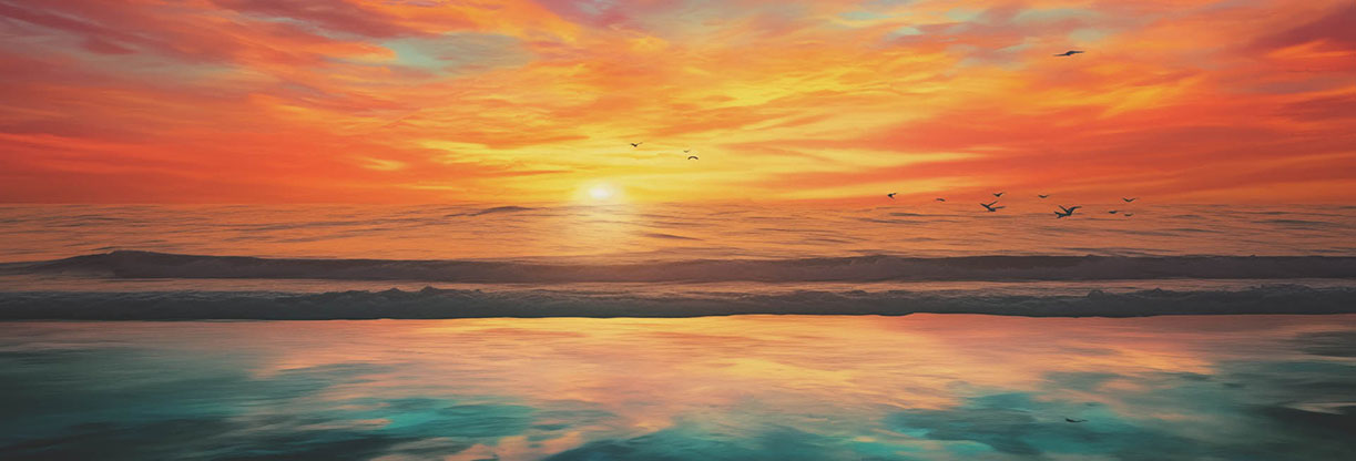 Easter Morning Sunrise: Web Graphic