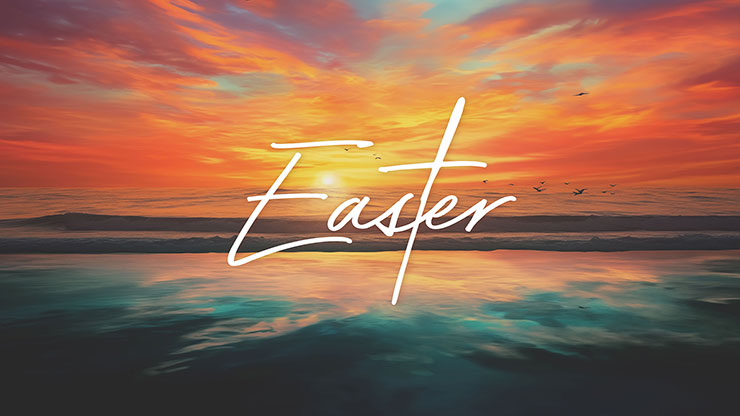 Easter Morning Sunrise: Title Graphics