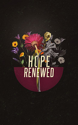 Hope Renewed: Bifold Bulletin Cover