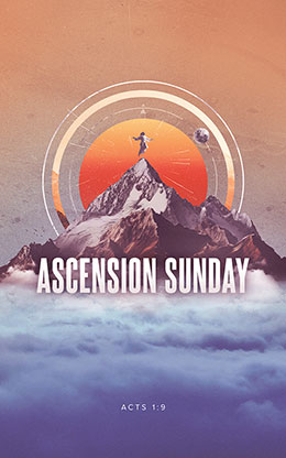 Ascension Sunday: Bifold Bulletin Cover