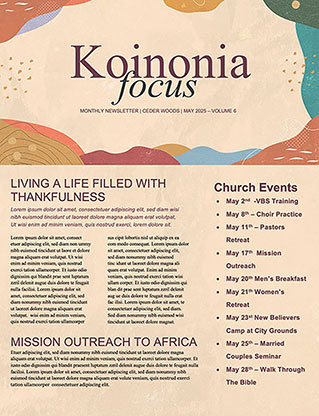 Blessed Among Women: Newsletter