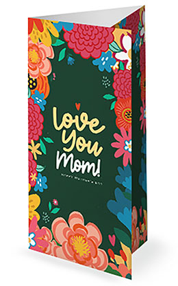 Love You Mom: Trifold Bulletin Cover