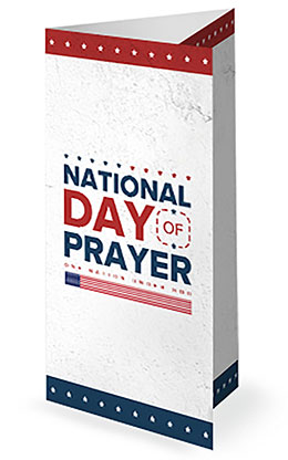 National Day of Prayer: Trifold Bulletin Cover