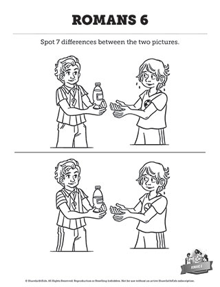 Romans 6: Spot the Difference