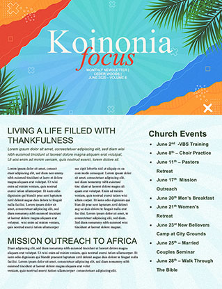 Summer Vibes: Newsletter
