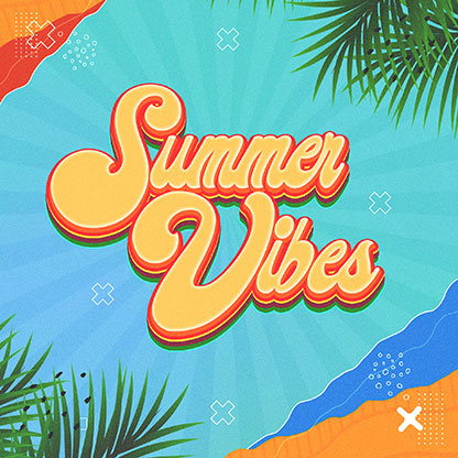 Summer Vibes: Social Media Graphic