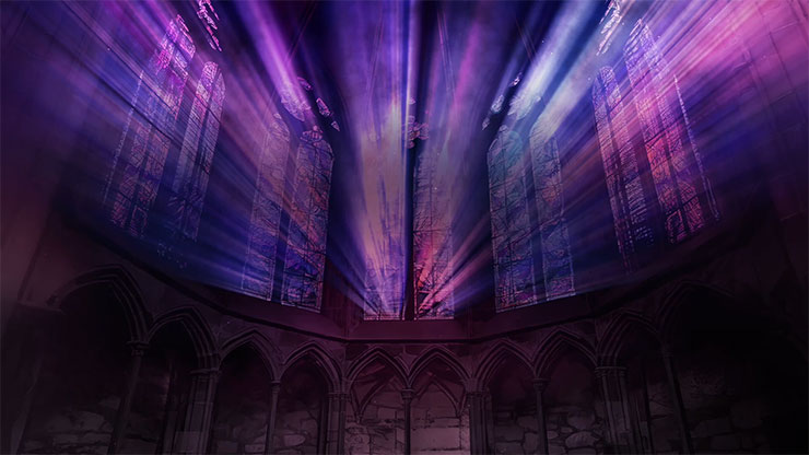 Cathedral Glass Collection: Motion 12
