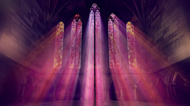 Cathedral Glass Collection: Still 15