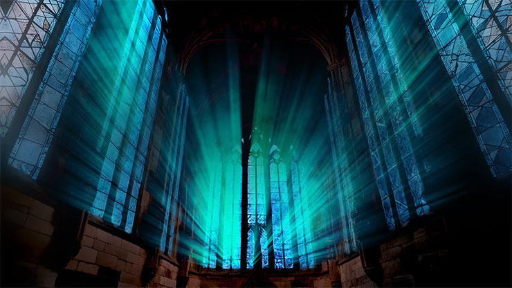 Cathedral Glass Collection: Motion 16