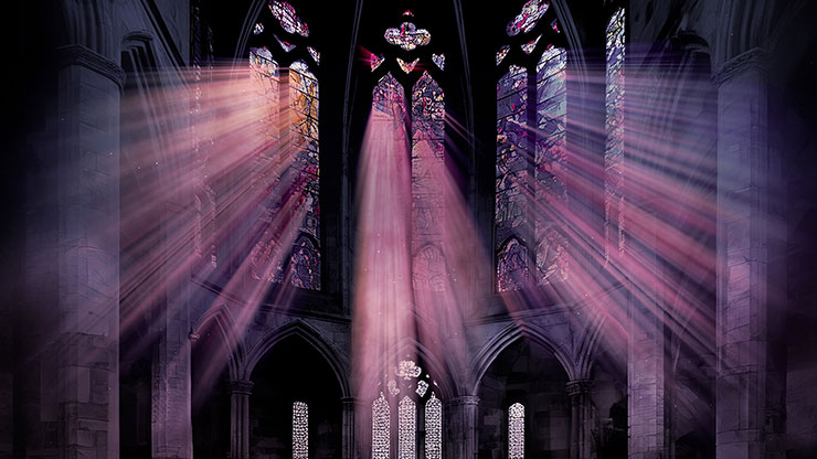 Cathedral Glass Collection: Still 17