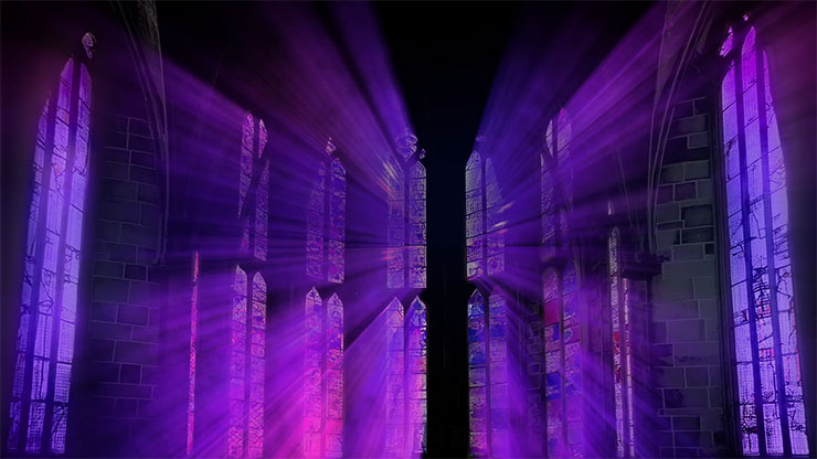 Cathedral Glass Collection: Motion 18
