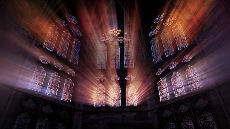 Cathedral Glass Collection: Motion 19