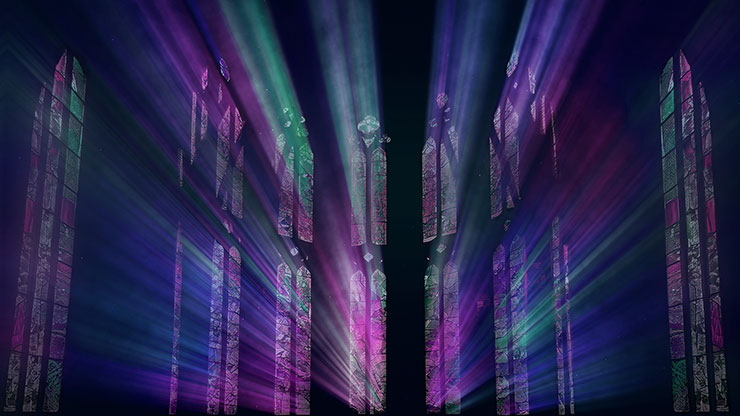 Cathedral Glass Collection: Still 21