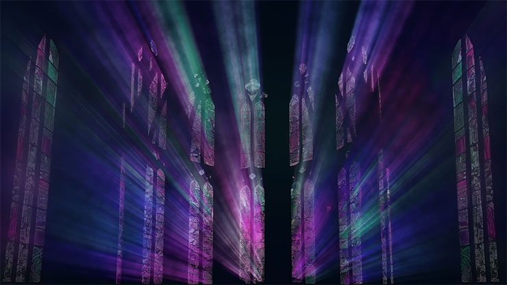 Cathedral Glass Collection: Motion 21
