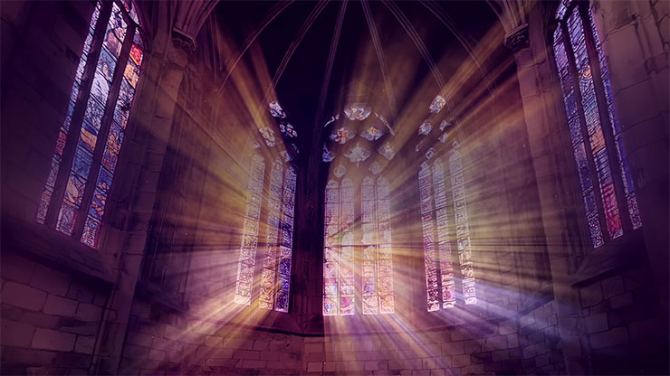 Cathedral Glass Collection: Still 7