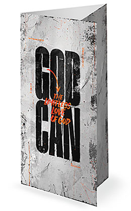 God Can: Trifold Bulletin Cover