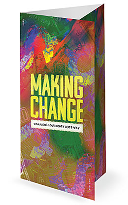 Making Change: Trifold Bulletin Cover
