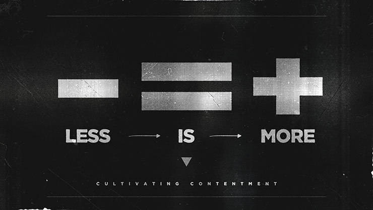 Less Is More: Title Graphic