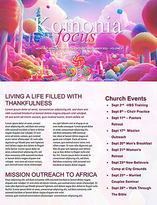 Candy Land: Newsletter