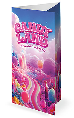 Candy Land: Trifold Bulletin Cover