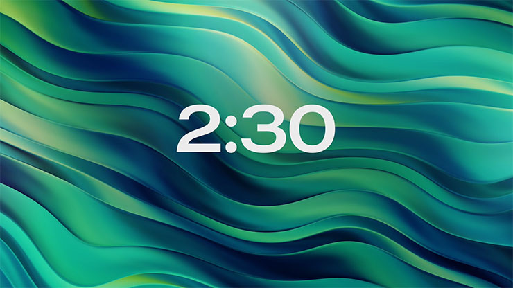 Vibrance Collection: Vibrance Minimal Countdown