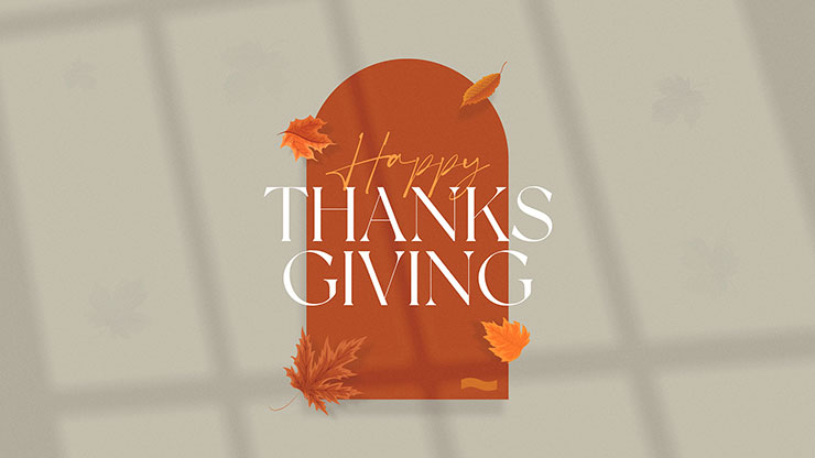 Happy Thanksgiving: Title Graphic