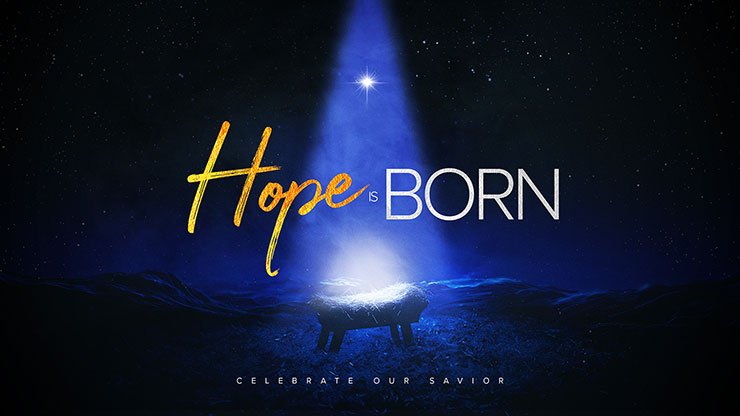 Hope Is Born: Title Graphic