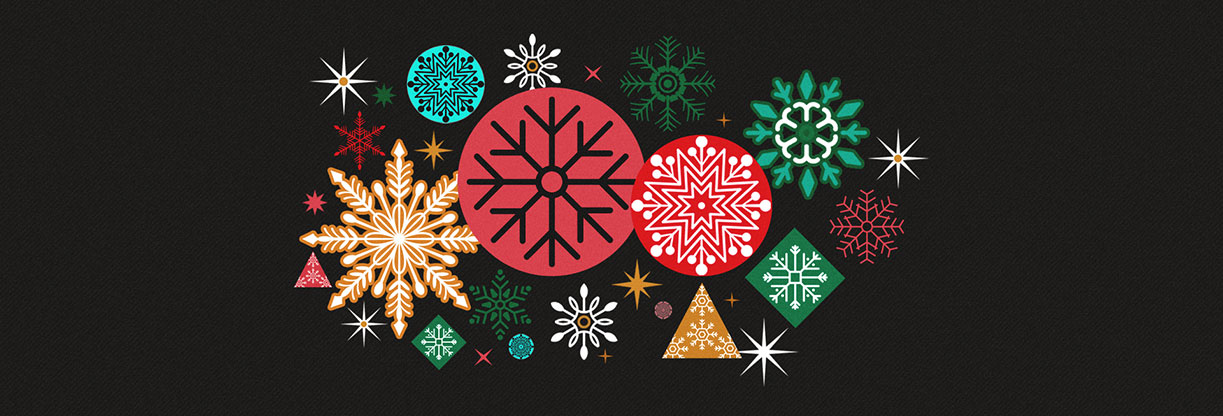 Merry Christmas & Happy New Year: Web Banner