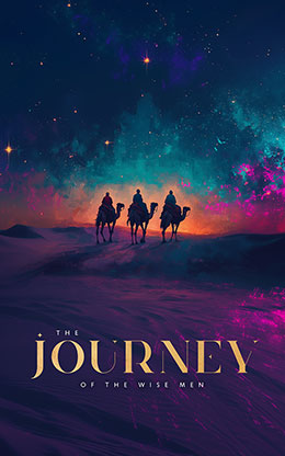 The Journey of the Wise Men: Bifold Bulletin Cover