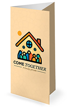Come Together: Trifold Bulletin Cover