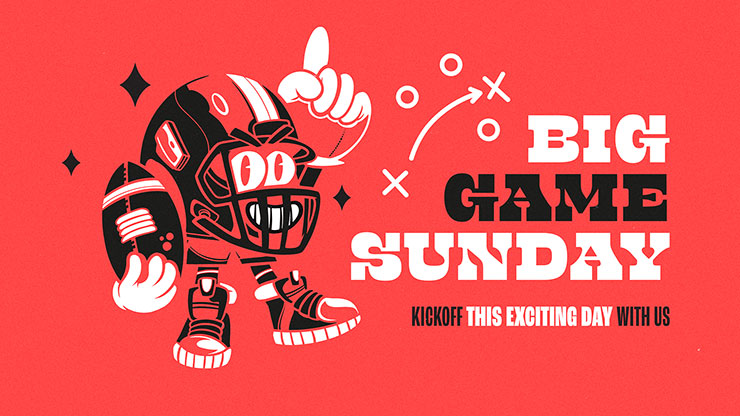 Big Game Sunday: Title Graphics