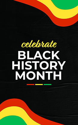 Celebrate Black History Month: Bifiold Bulletin Cover