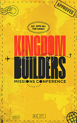 Kingdom Builders: Bifold Bulletin Cover