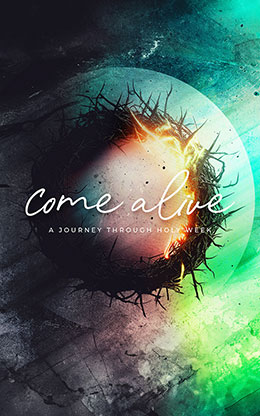 Come Alive: Bifold Bulletin Cover