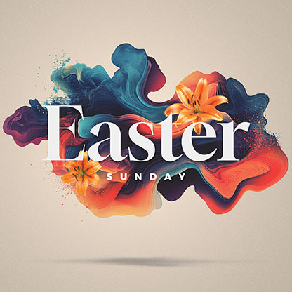 Easter Swirl: Social Media Graphic
