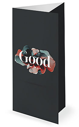 Good Friday Swirl: Trifold Bulletin Cover