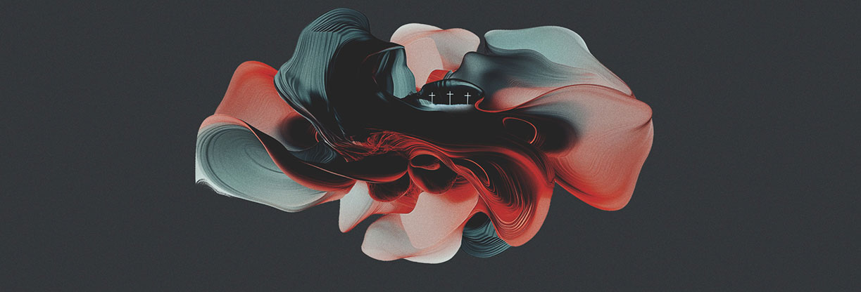 Good Friday Swirl: Web Banner