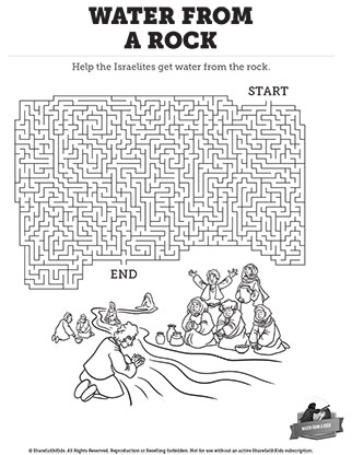 Water From A Rock: Maze