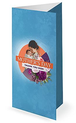 Happy Mother's Day: Trifold Bulletin Cover