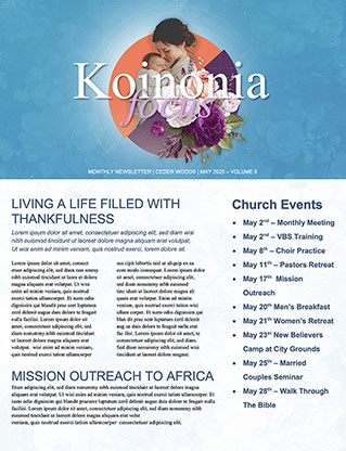 Happy Mother's Day: Newsletter