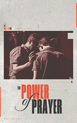 The Power of Prayer: Bifold Bulletin Cover