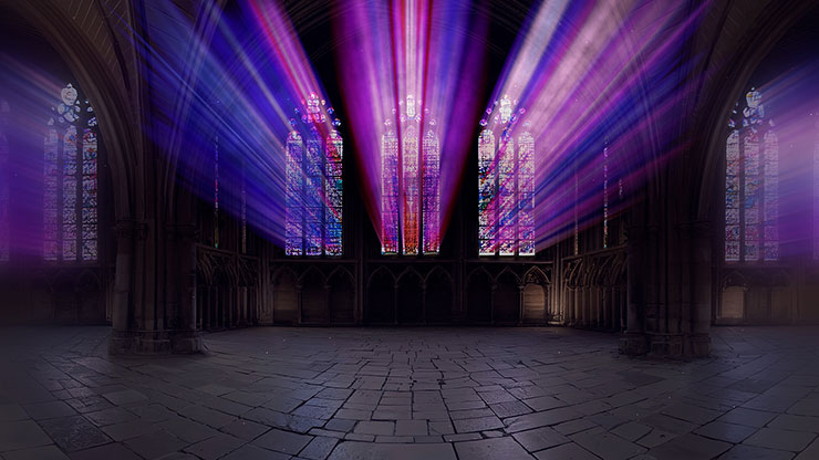 Stained Glass Scene Collection: Stained Glass 11 Motion