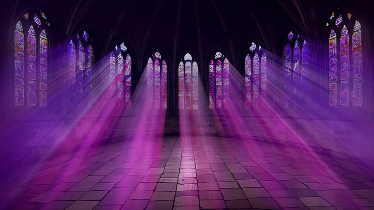 Stained Glass Scene Collection: Stained Glass 19 Motion