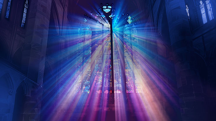 Stained Glass Scene Collection: Stained Glass 20 Still