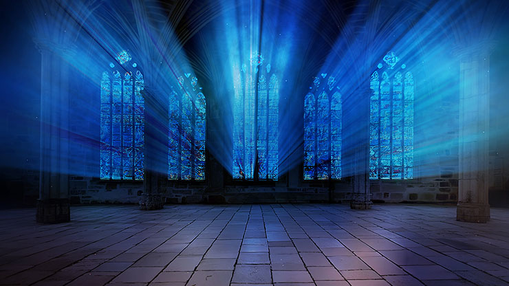 Stained Glass Scene Collection: Stained Glass 2 Still