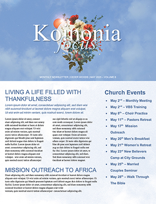Strength & Dignity: Newsletter