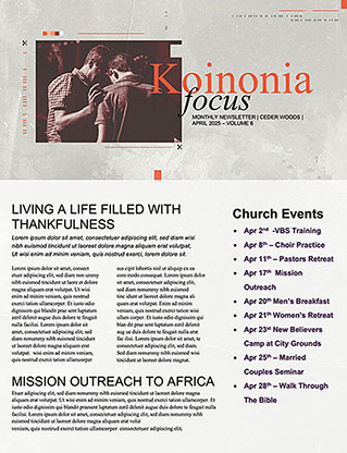The Power of Prayer: Newsletter