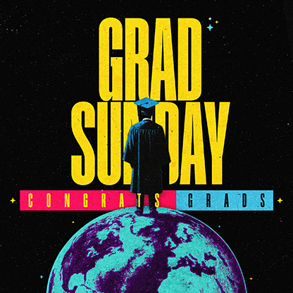 Grad Sunday: Social Media Graphic